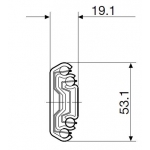 Typ 5343 - obciążenie do 100 kg na parę, wysuwane w 100%